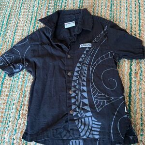 Kids teahupoo dress shirt